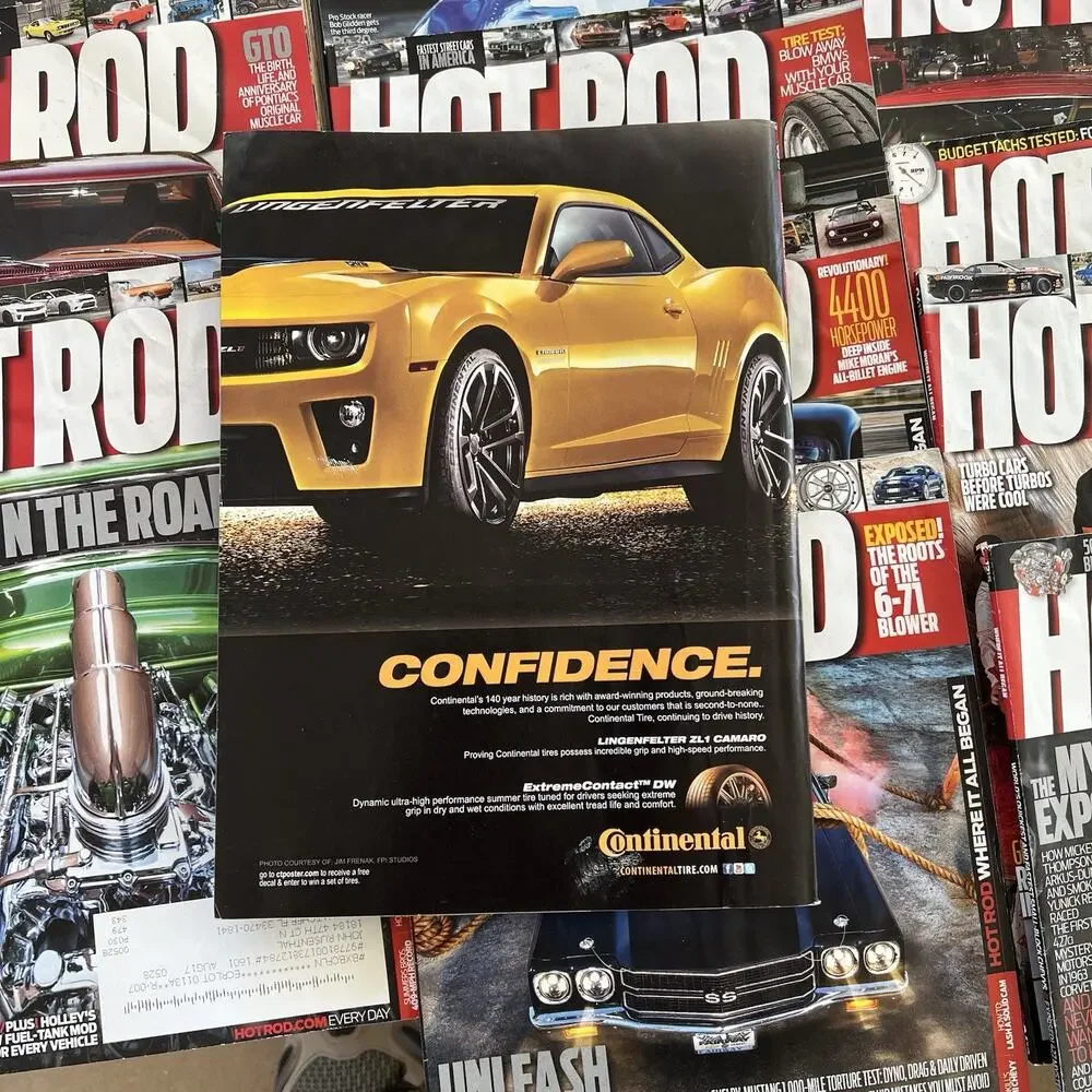 42 HOT ROD MAGAZINE From YEARs 2009-2016 Not Complete Various Months